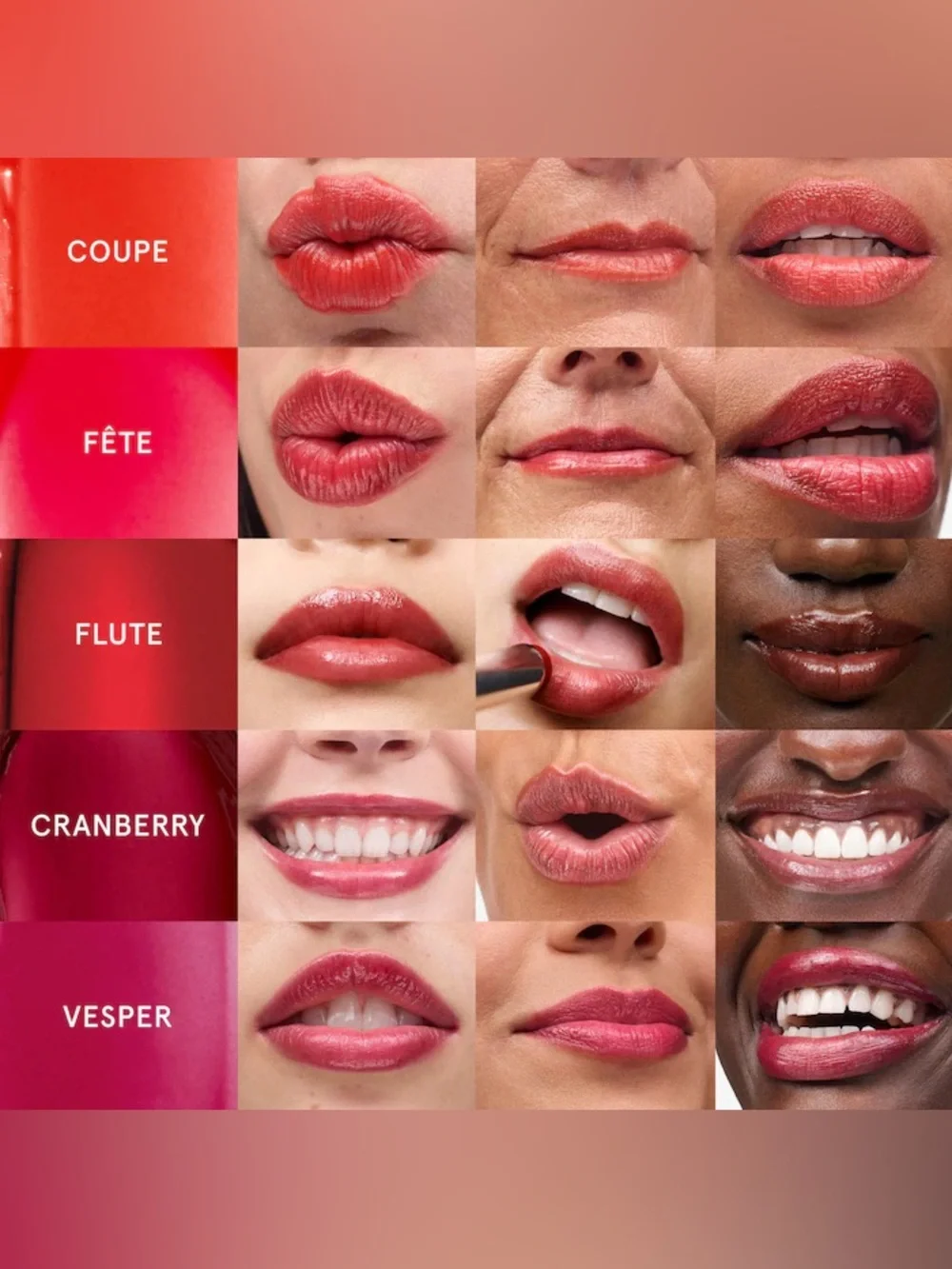 Brand New Glossier Ultralip Nourishing Shine and Color Lipstick - Cranberry